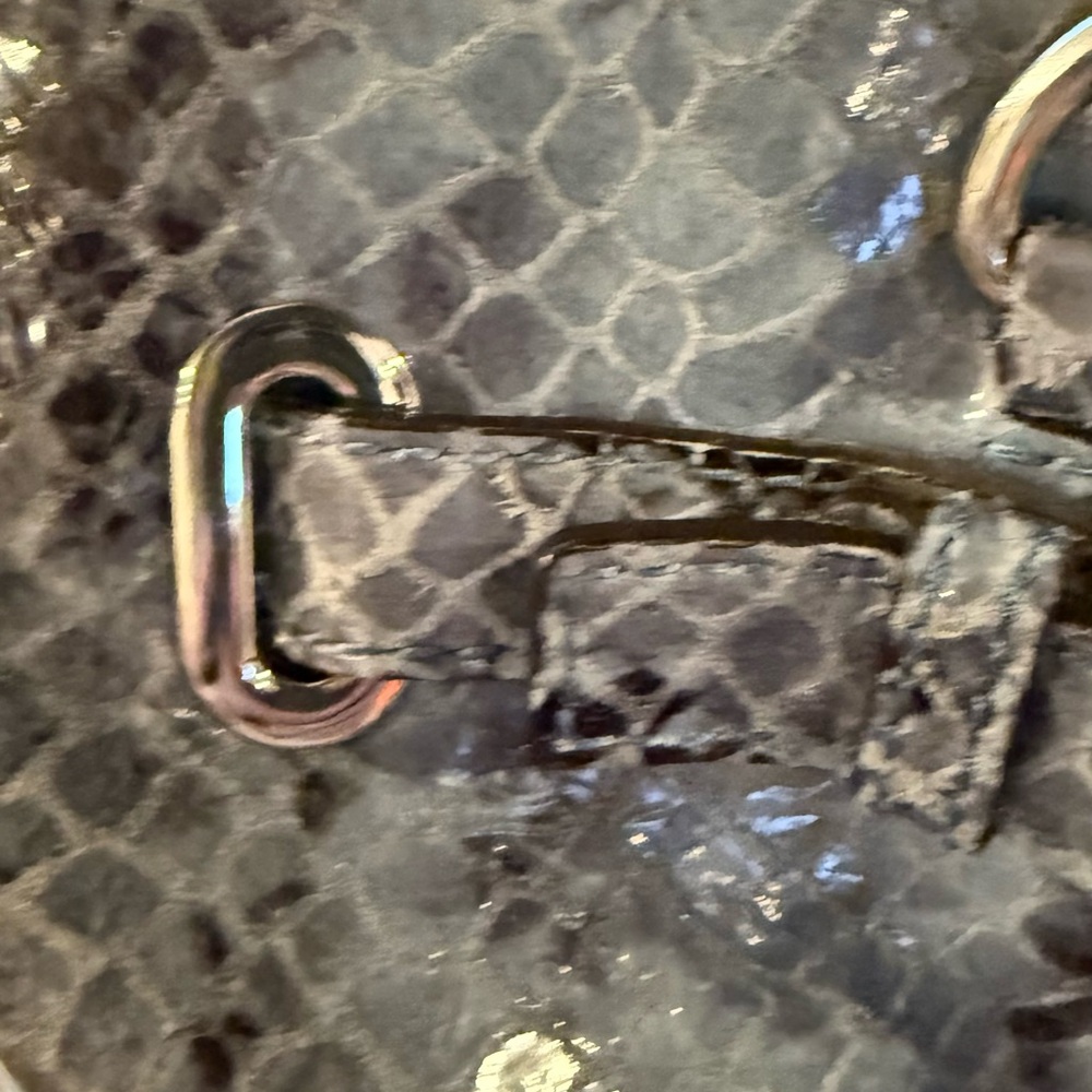 Michael Kors Hamilton Python Satchel
Shoulder Bag - image 4